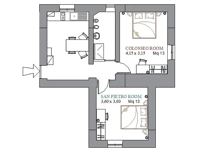 Διαμέρισμα Romarina Ρώμη